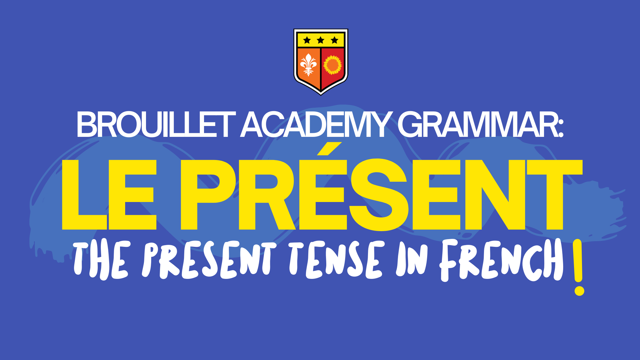 present tense in french