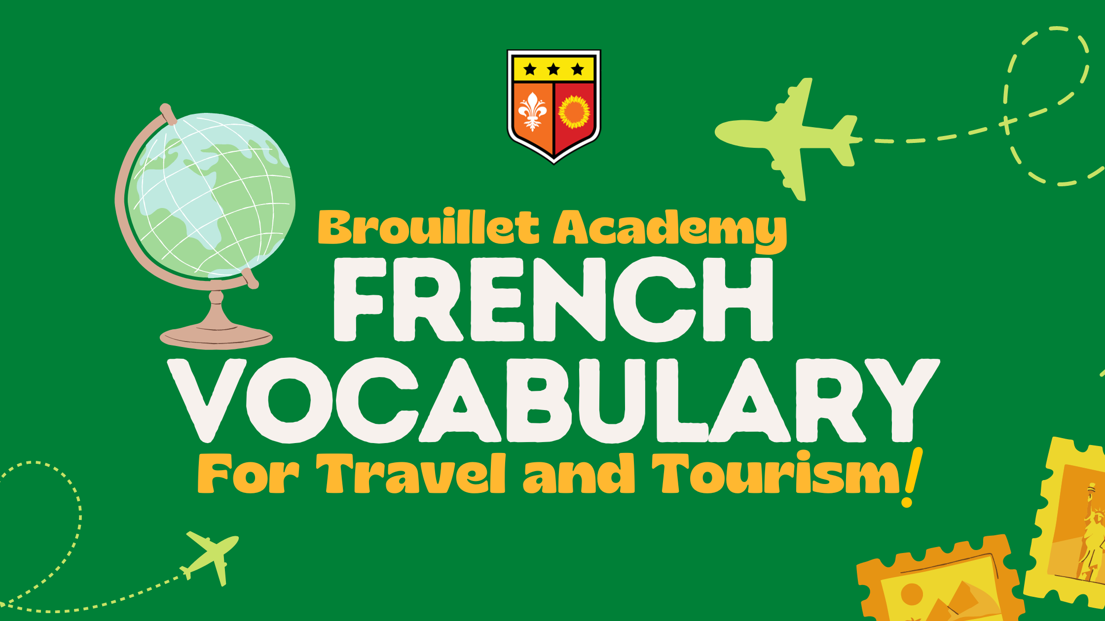 French vocabulary for travel featured image