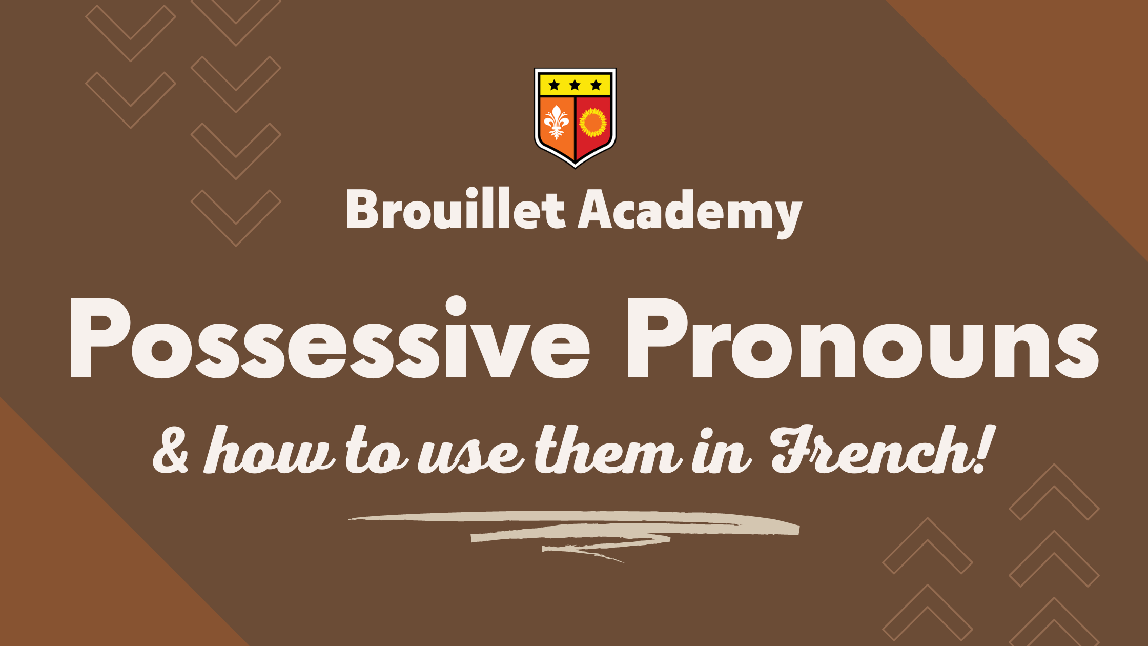 possessive pronouns blog feature image